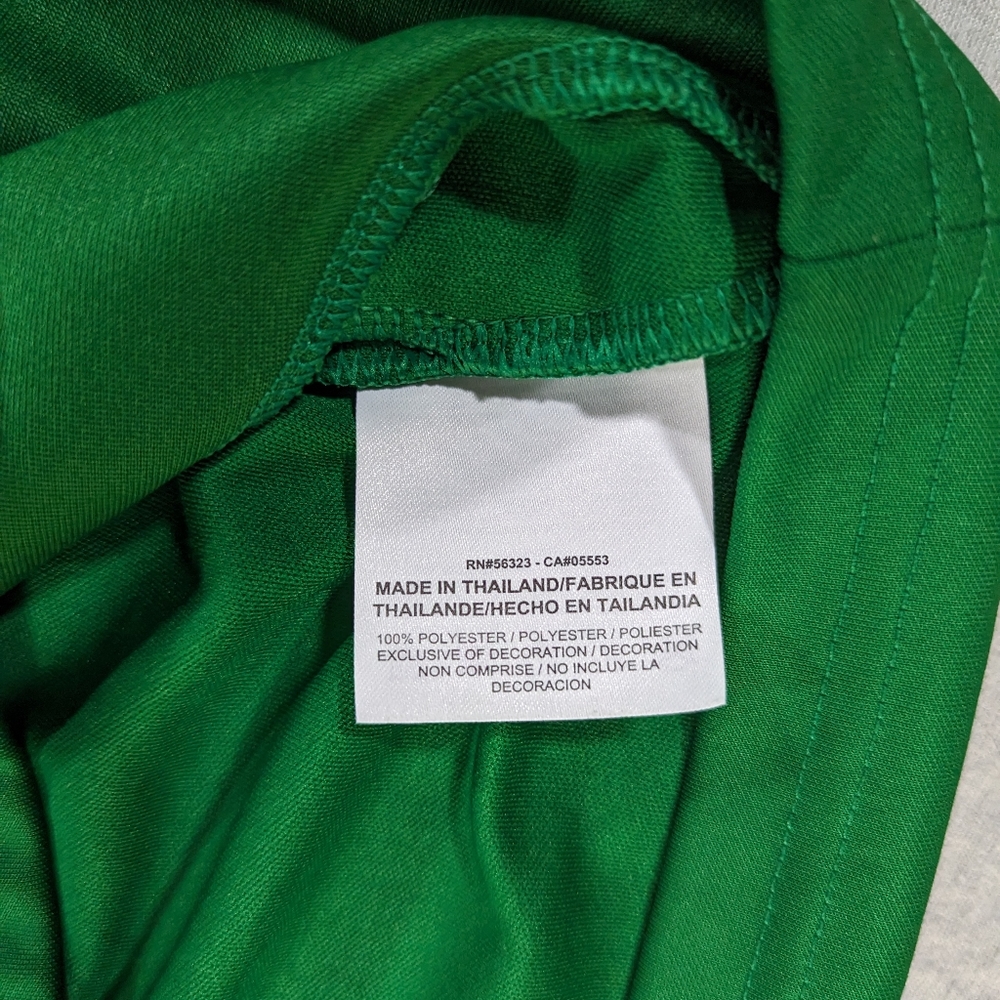 Nike Sweater Mens Large Green Dri-Fit Full Zip Jumper Activewear Golfing - Picture 8 of 13